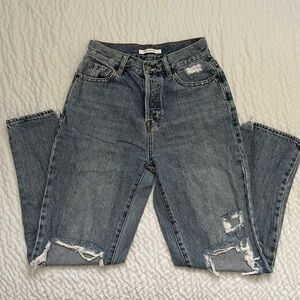 Pacsun High Rise Straight Jean